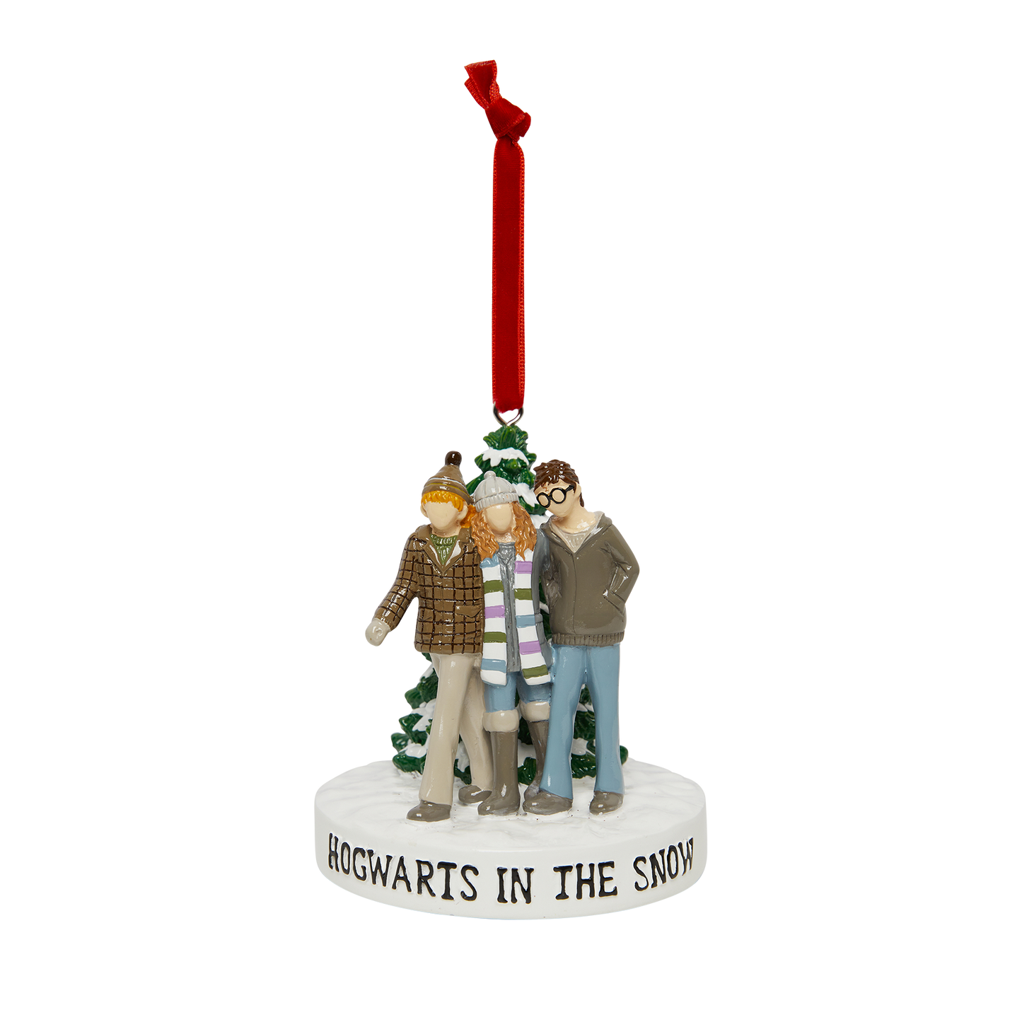 Hogwarts in the Snow Trio Ornament