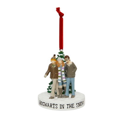 Hogwarts in the Snow Trio Ornament