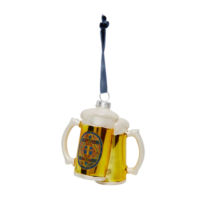 Butterbeer Tankard Glass Ornament