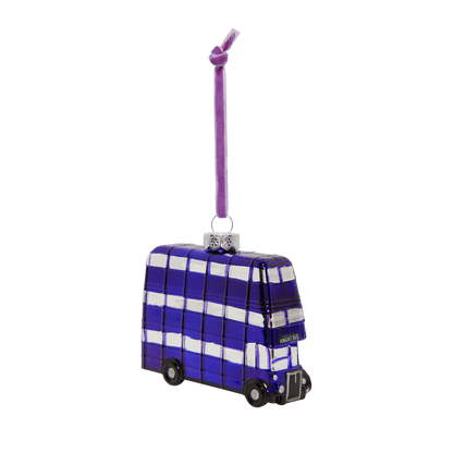 Knight Bus Glass Ornament