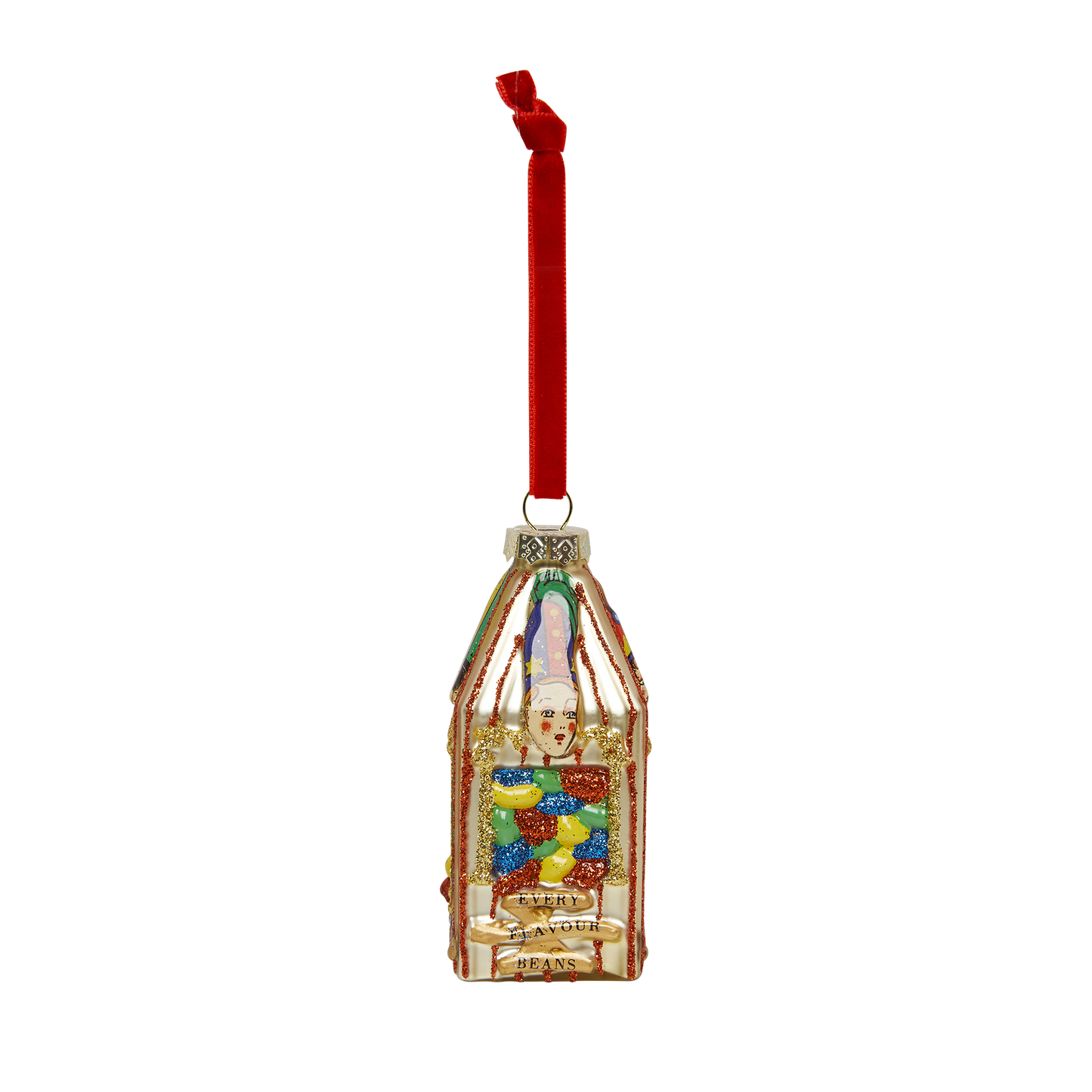 Bertie Botts Glass Ornament
