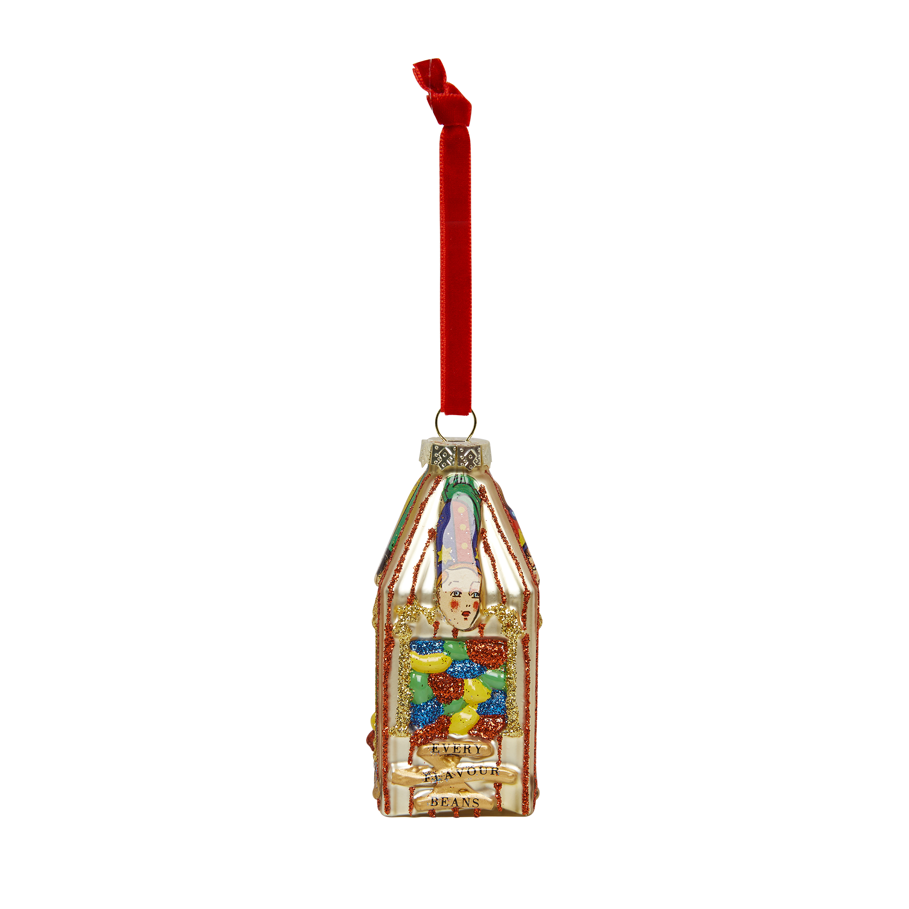 Bertie Botts Glass Ornament