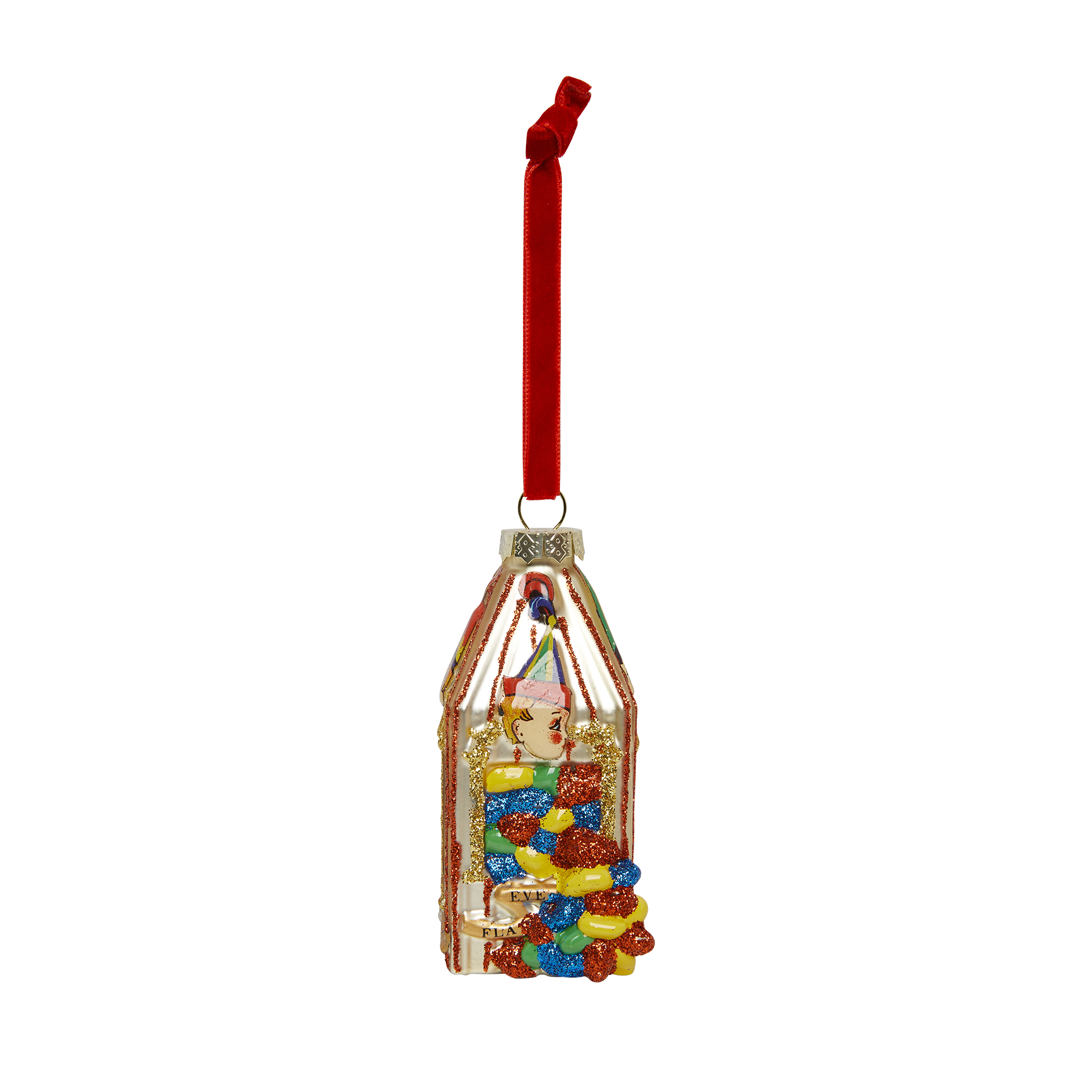 Bertie Botts Glass Ornament