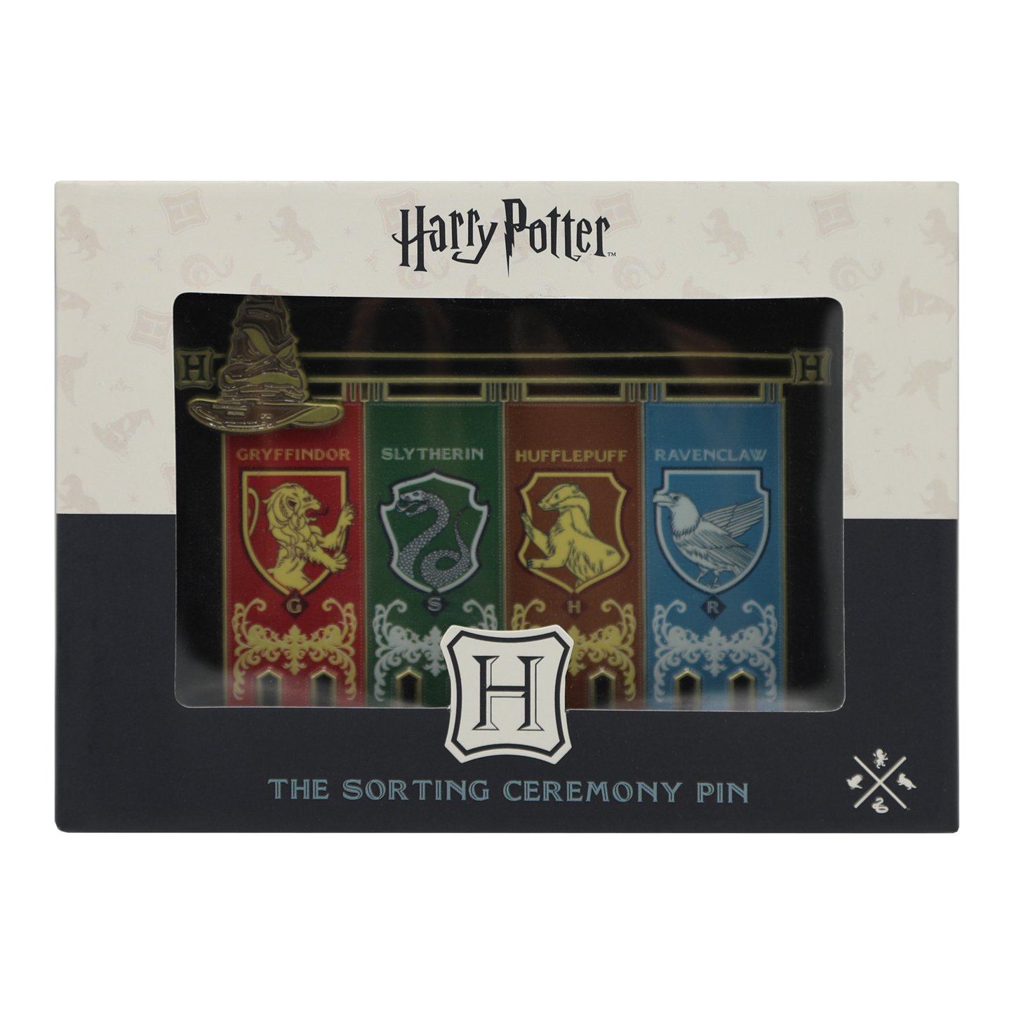 Hogwarts Crest Sliding Pin