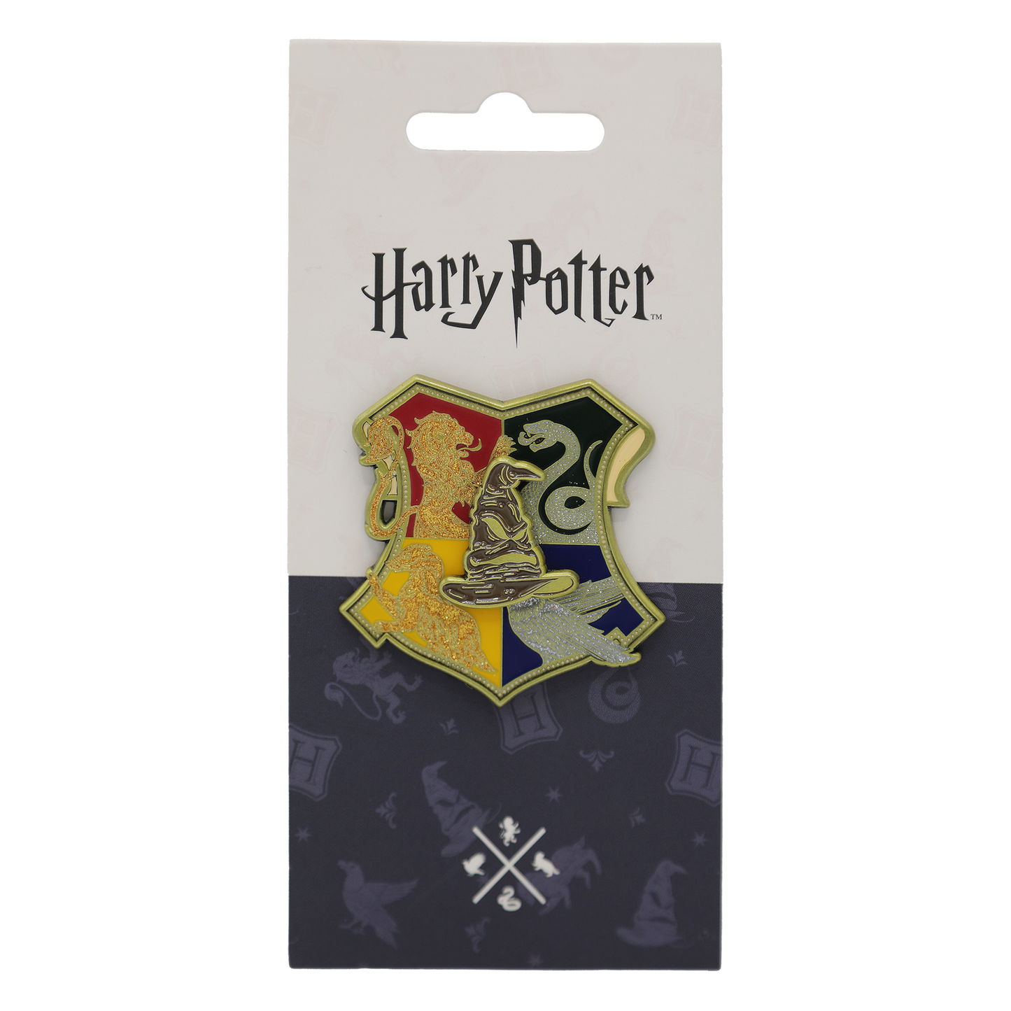 Hogwarts Crest Spinning Pin
