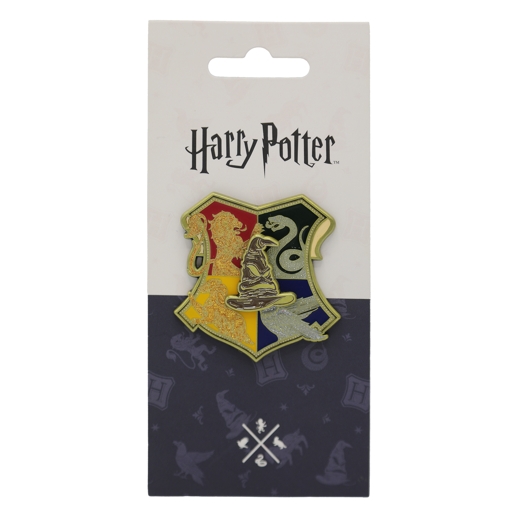 Hogwarts Crest Spinning Pin