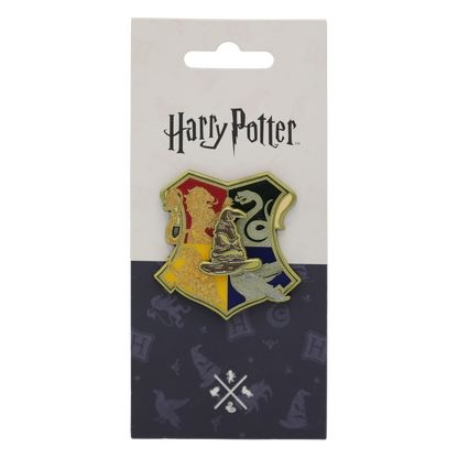 Hogwarts Crest Spinning Pin
