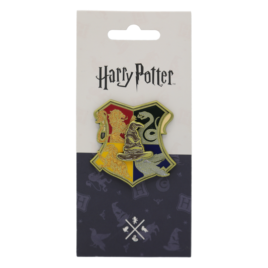 Hogwarts Crest Spinning Pin