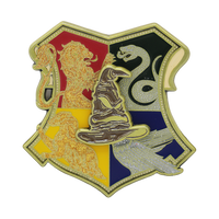 Hogwarts Crest Spinning Pin