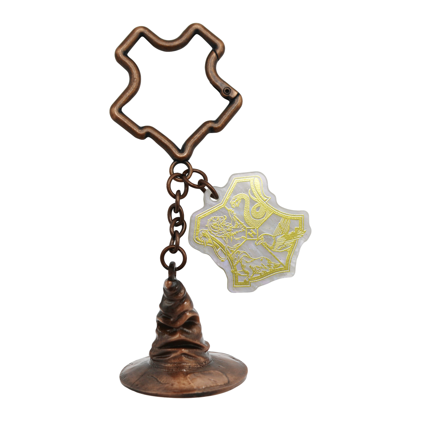 Hogwarts Crest Sorting Hat Keyring