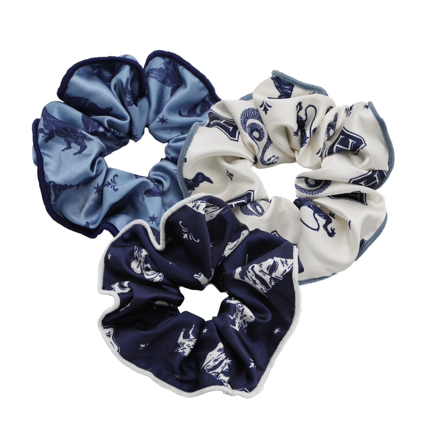 Hogwarts Crest Scrunchies 3-Pack