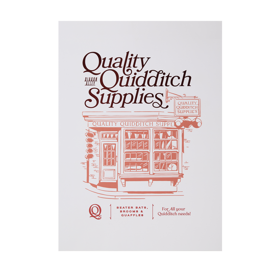 Quality Quidditch Supplies Art Print