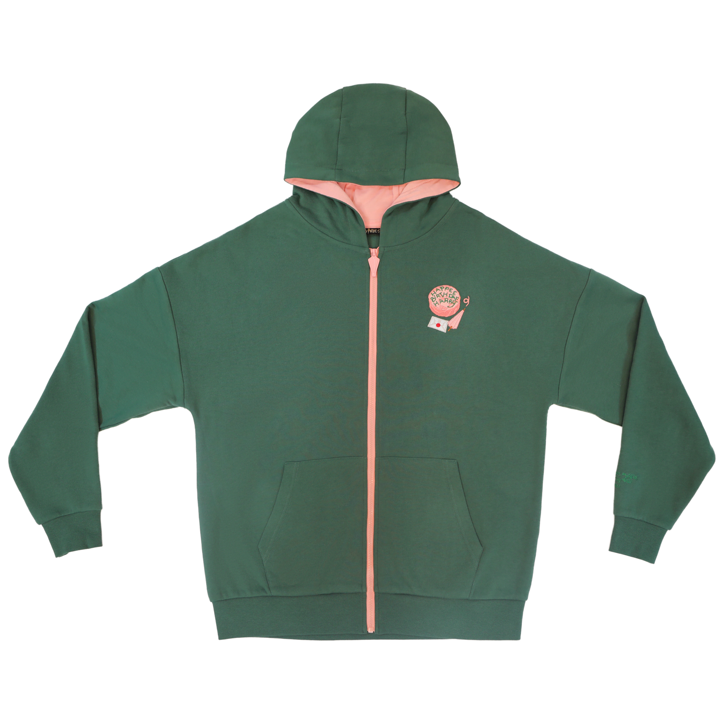 Happee Birthdae Zip Hoodie