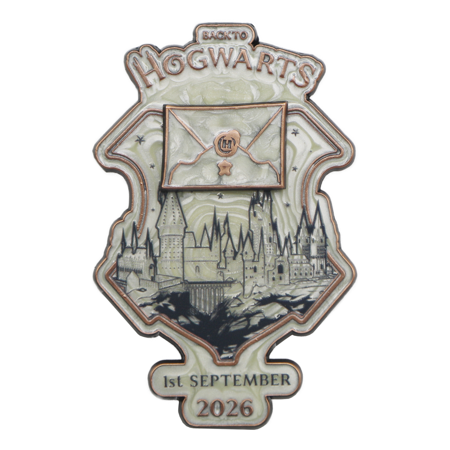 Back to Hogwarts 2026 Spinning Pin