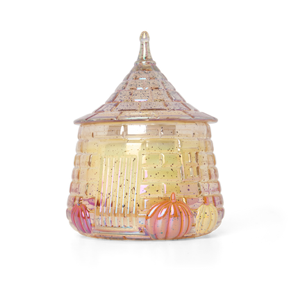 Hagrid's Hut Glass Candle