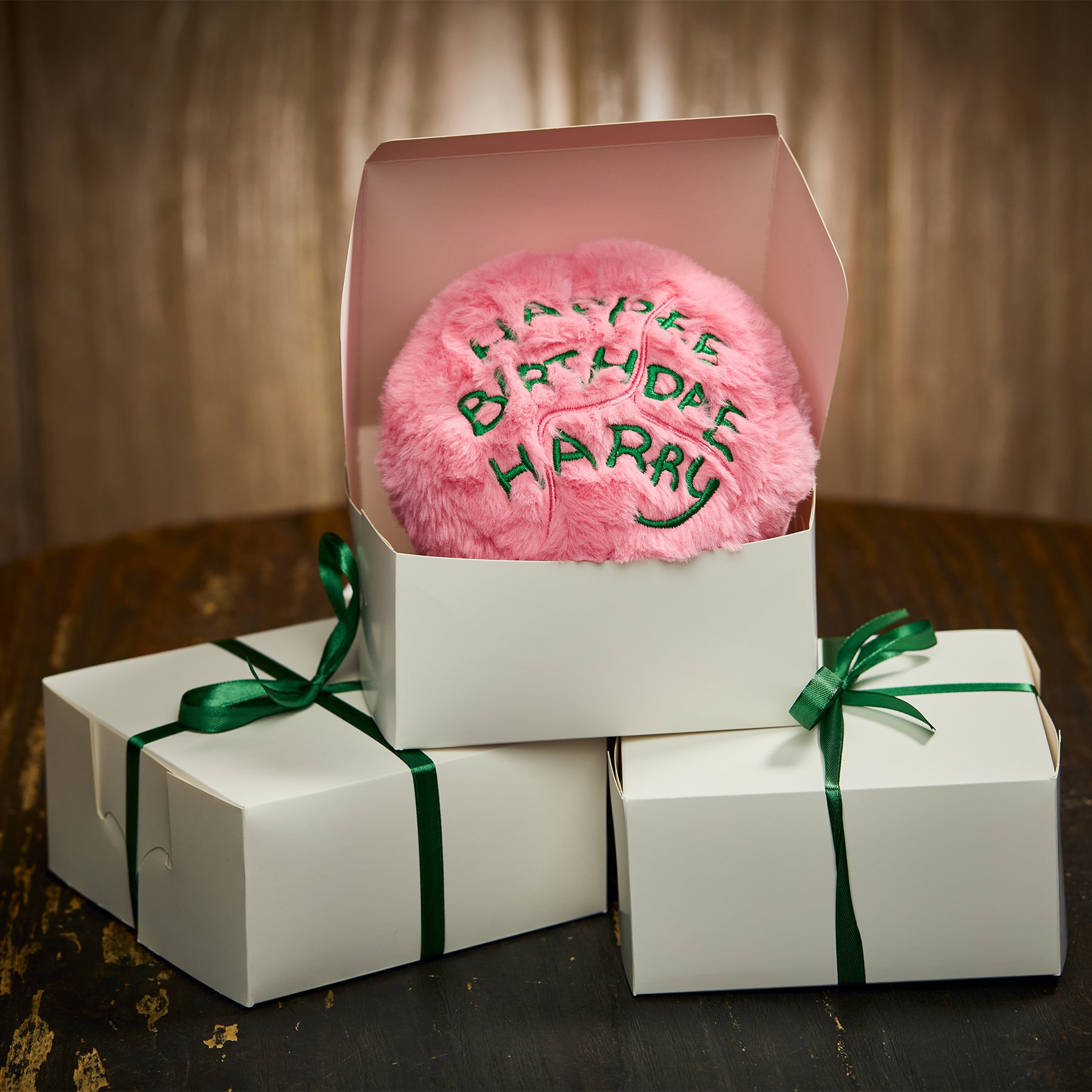 Happee Birthdae Cake Mini Soft Toy