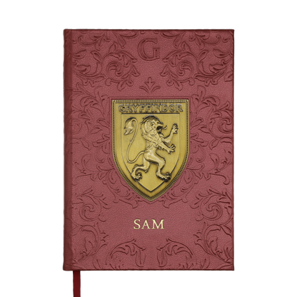 Personalized Gryffindor Crest Notebook