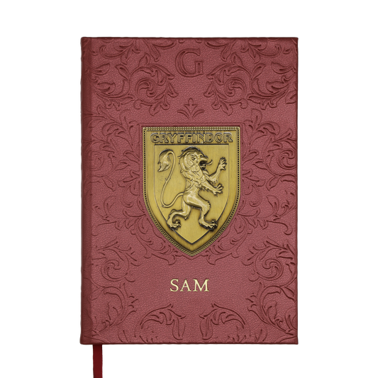 Personalized Gryffindor Crest Notebook