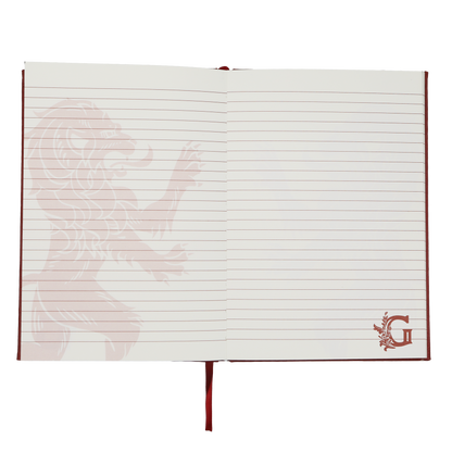 Personalized Gryffindor Crest Notebook