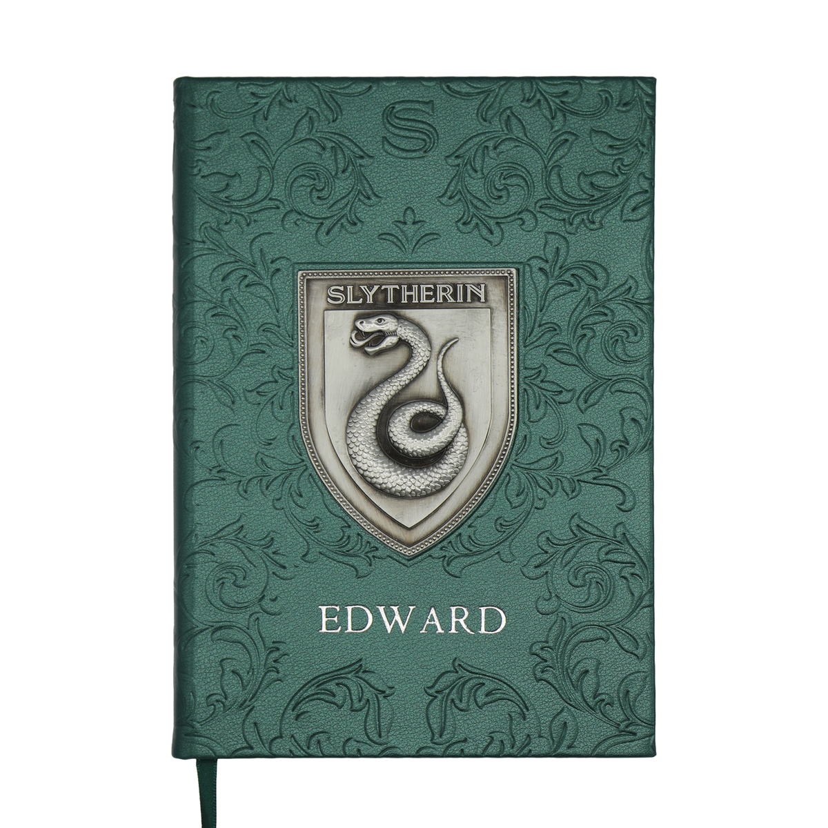 Personalized Slytherin Crest Notebook