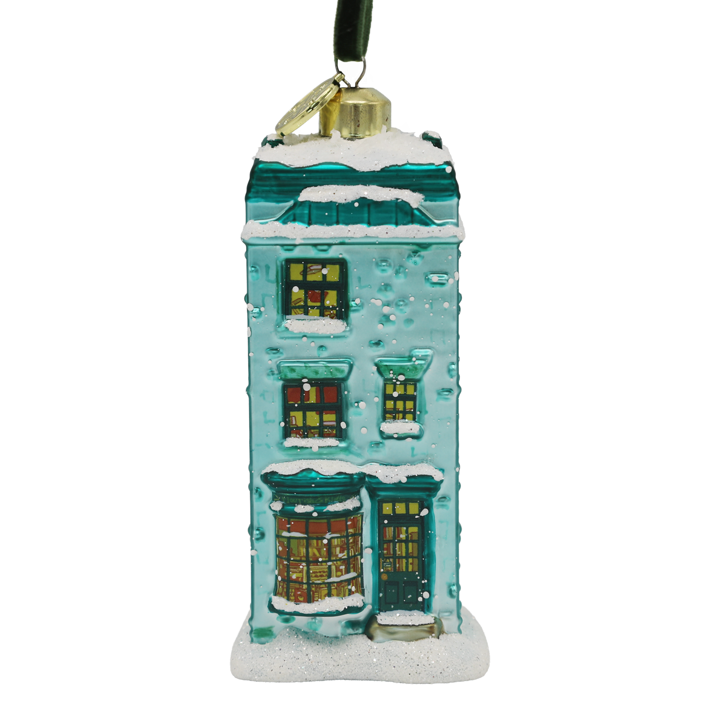 Flourish & Blotts Glass Ornament