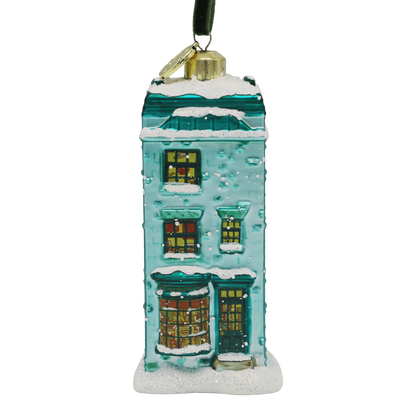 Flourish & Blotts Glass Ornament