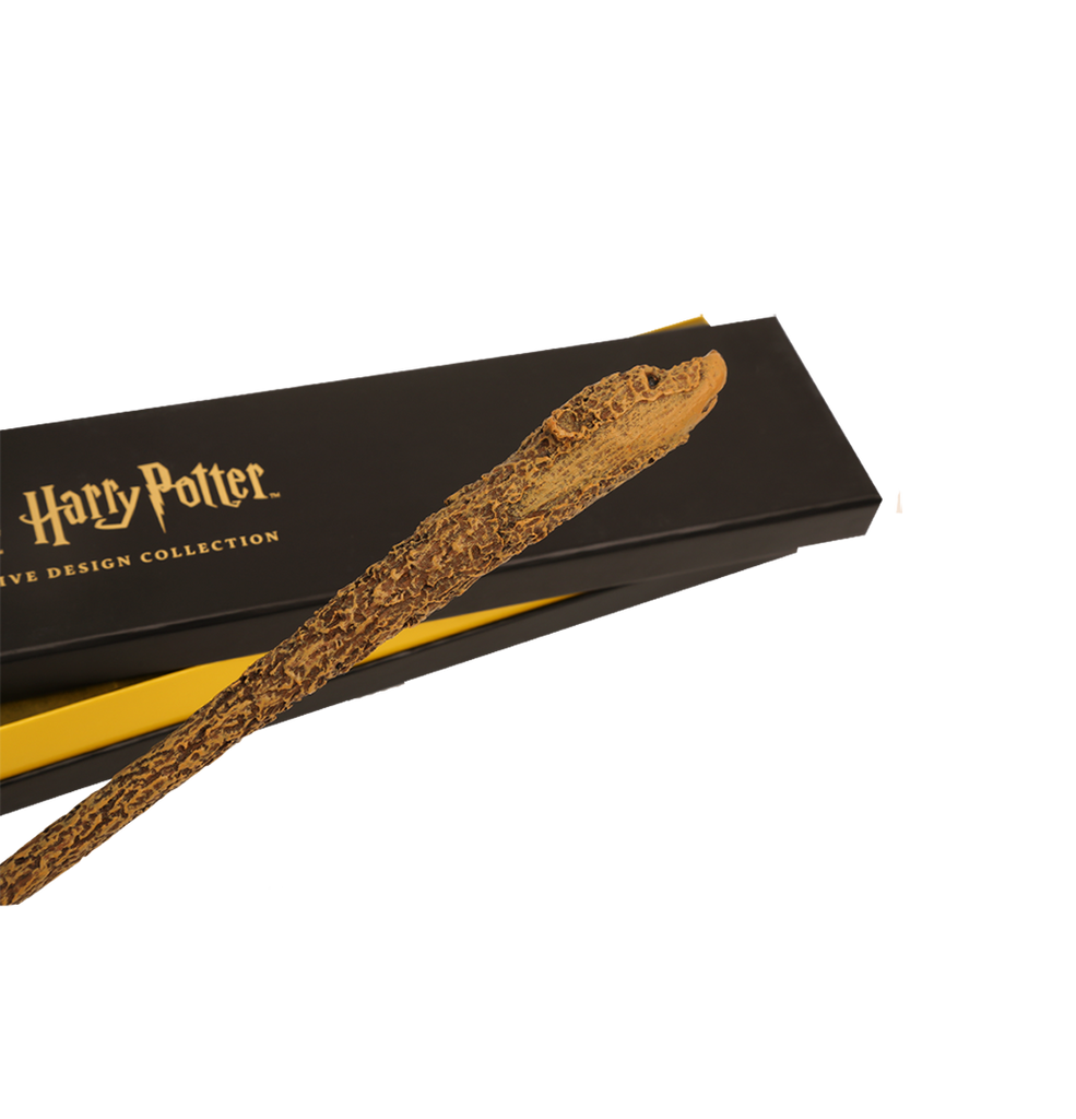 NEW In Box - Noble Collection Harry Potter Hufflepuff Wand Stand