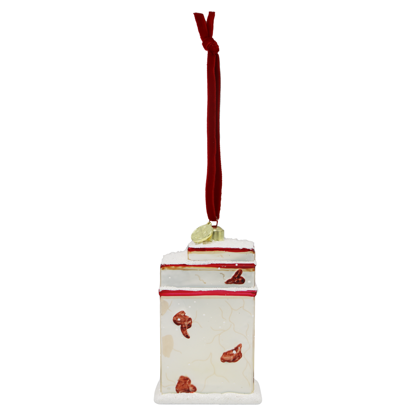 Quality Quidditch Supplies Glass Ornament