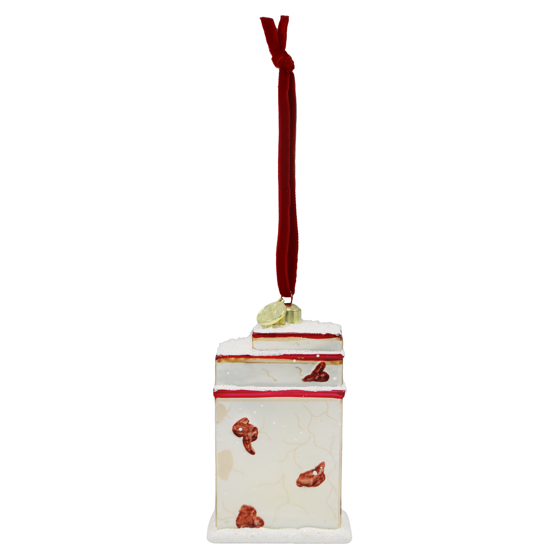 Quality Quidditch Supplies Glass Ornament