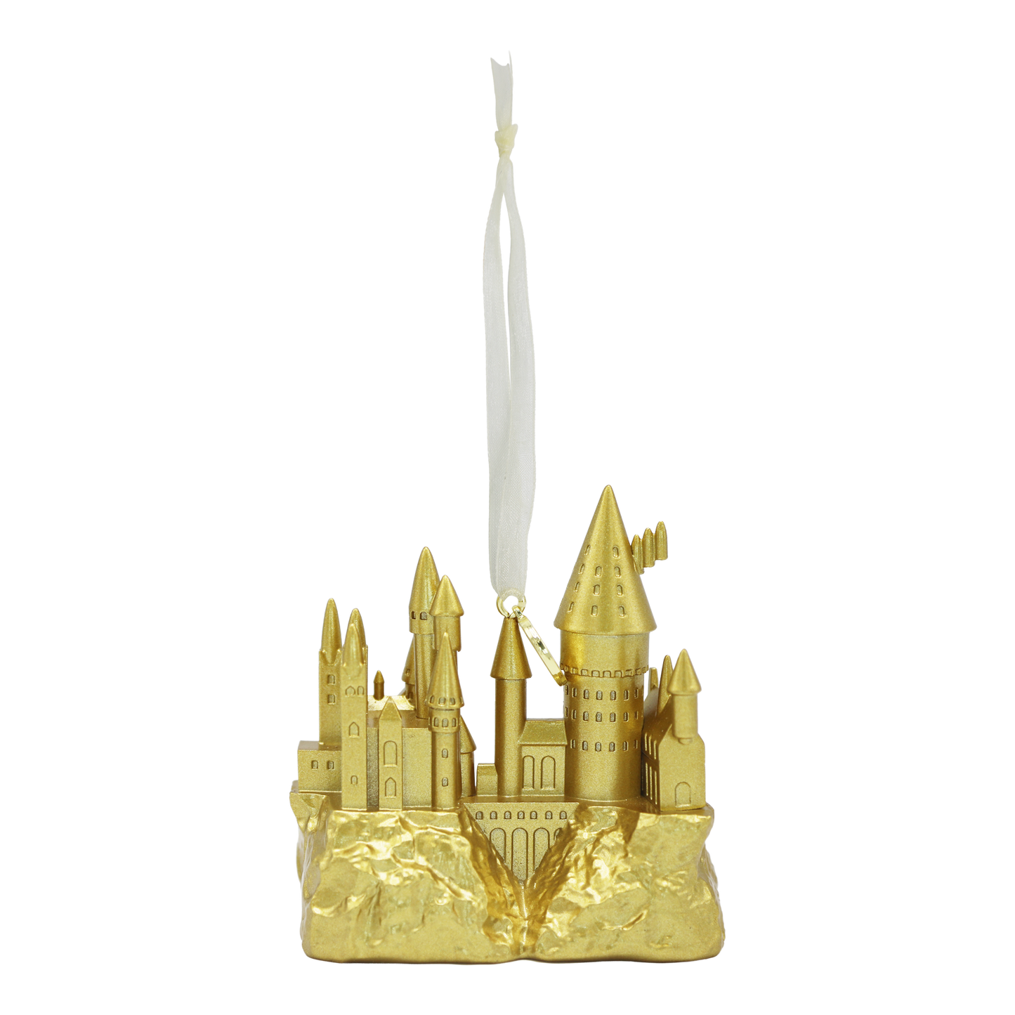 Hogwarts Castle Gold Decoration