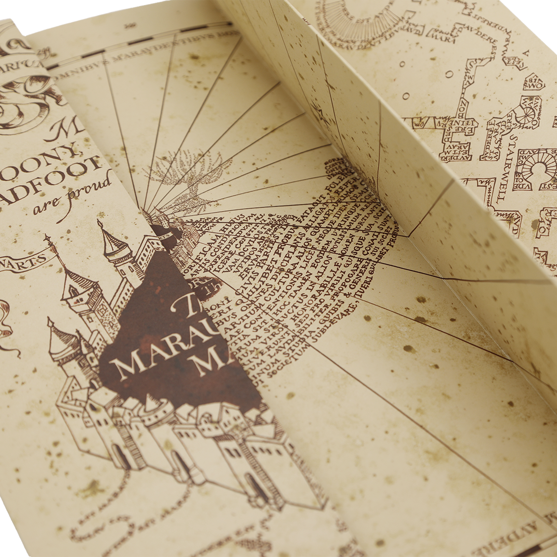 Marauder's Map Replica