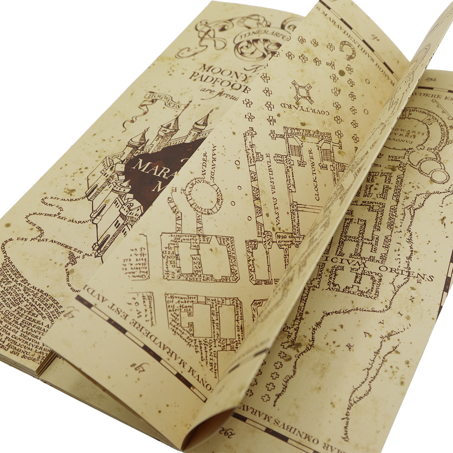 Marauder's Map Replica