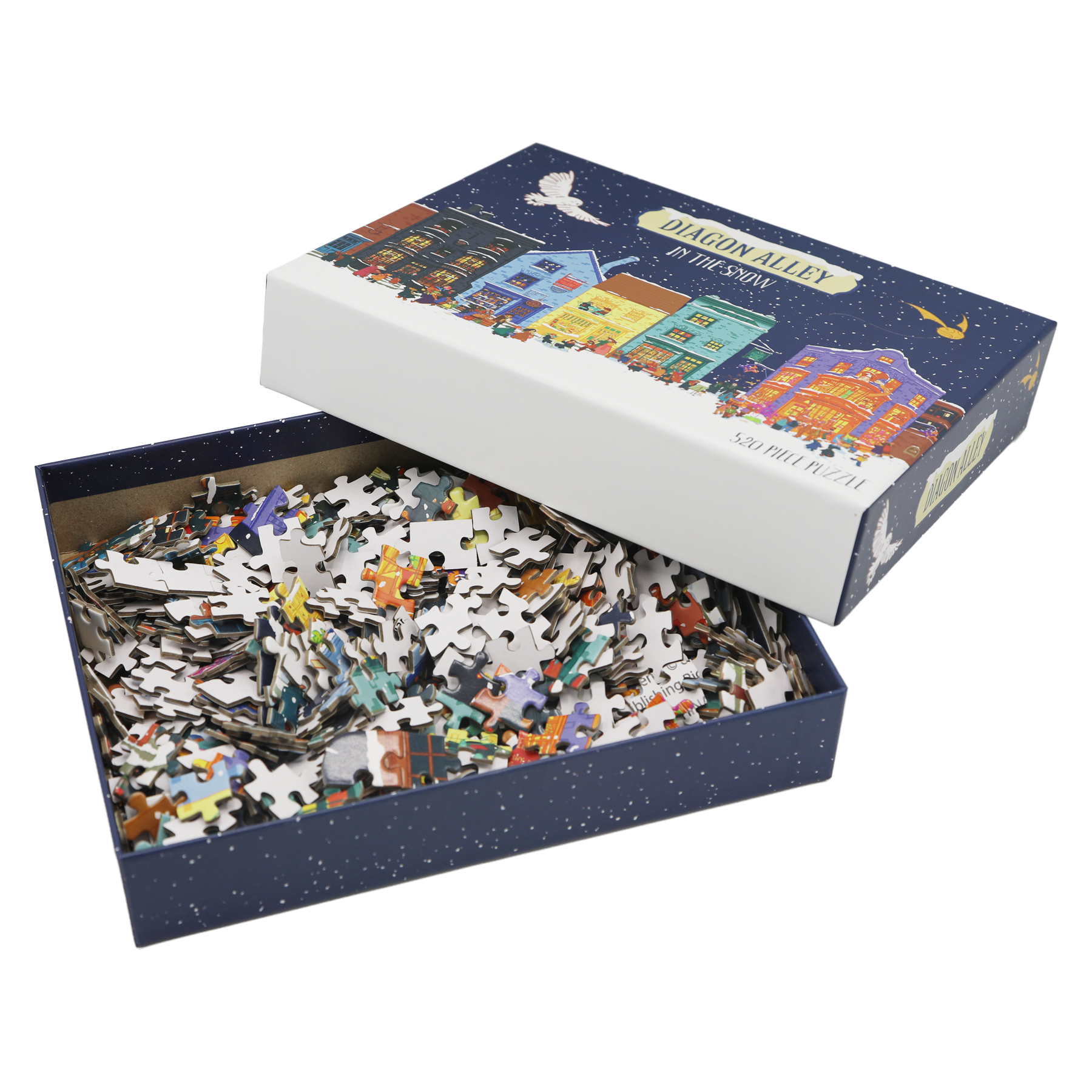 Diagon Alley in the Snow Puzzle
