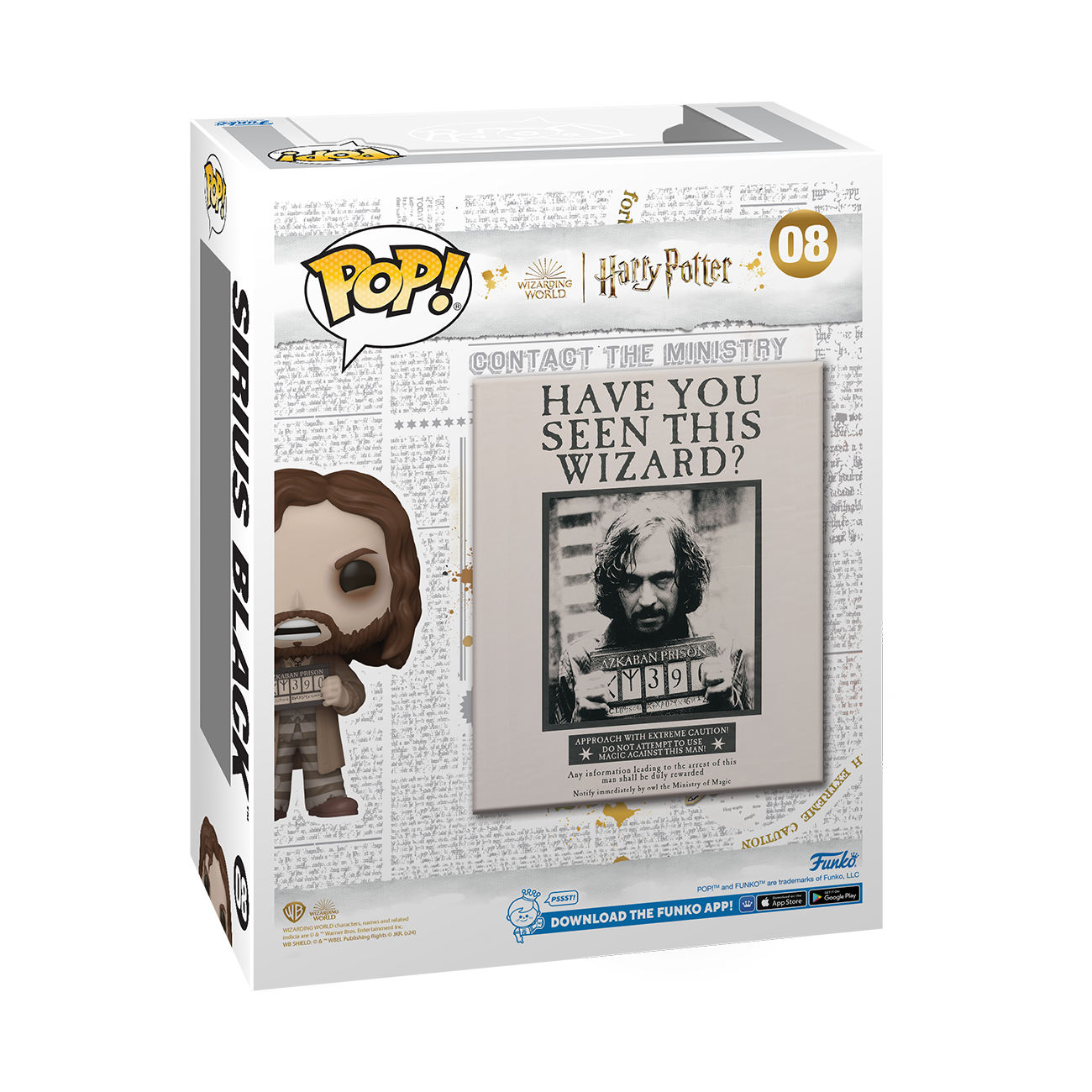 Funko POP! Cover: Sirius Black Vinyl Figure