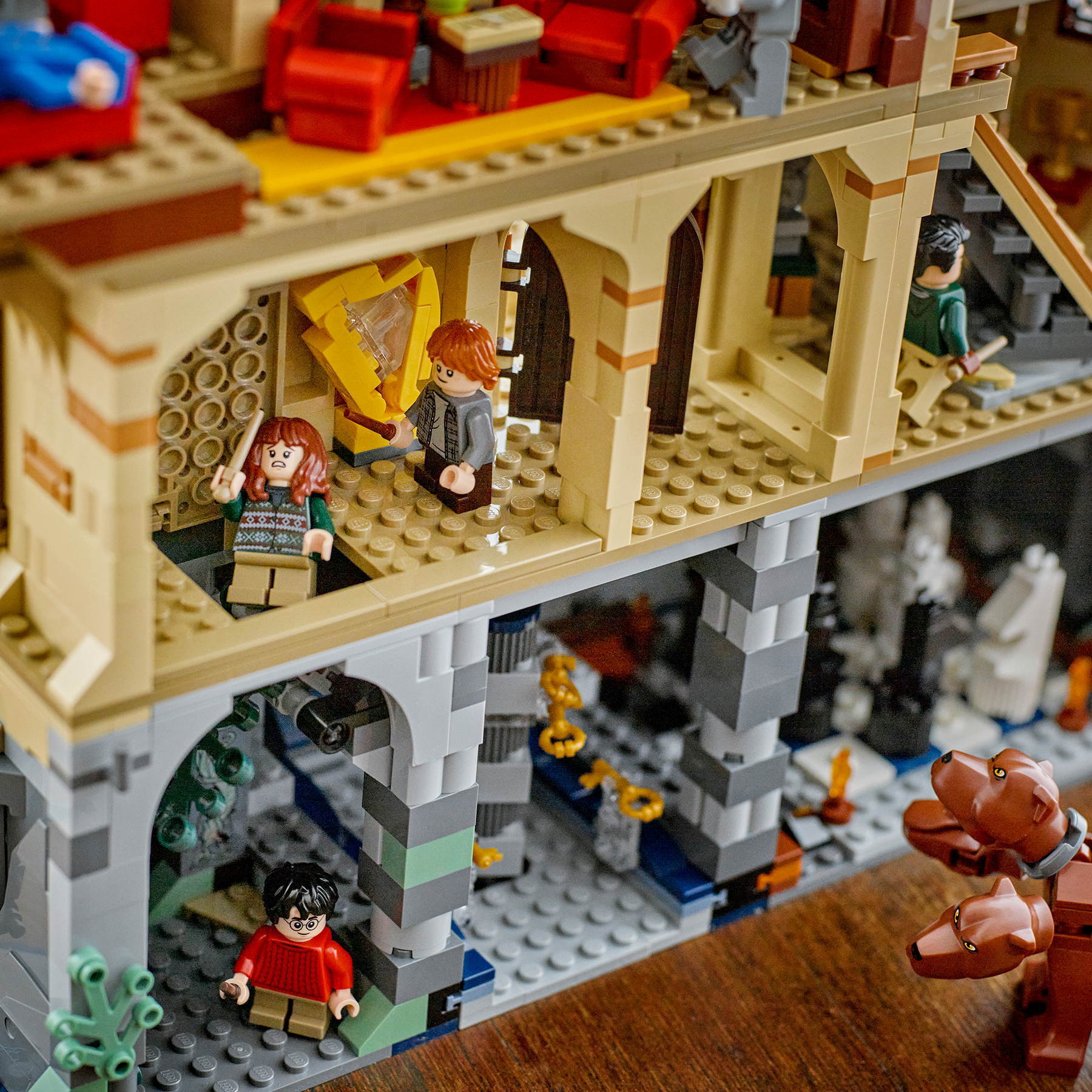 Potter Lego Moc Lego Mirror Of Erised Lego Harry Potter Mirror Of