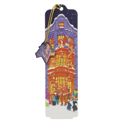 Diagon Alley Christmas Bookmark