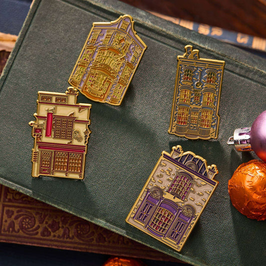 Diagon Alley Christmas Pin Set