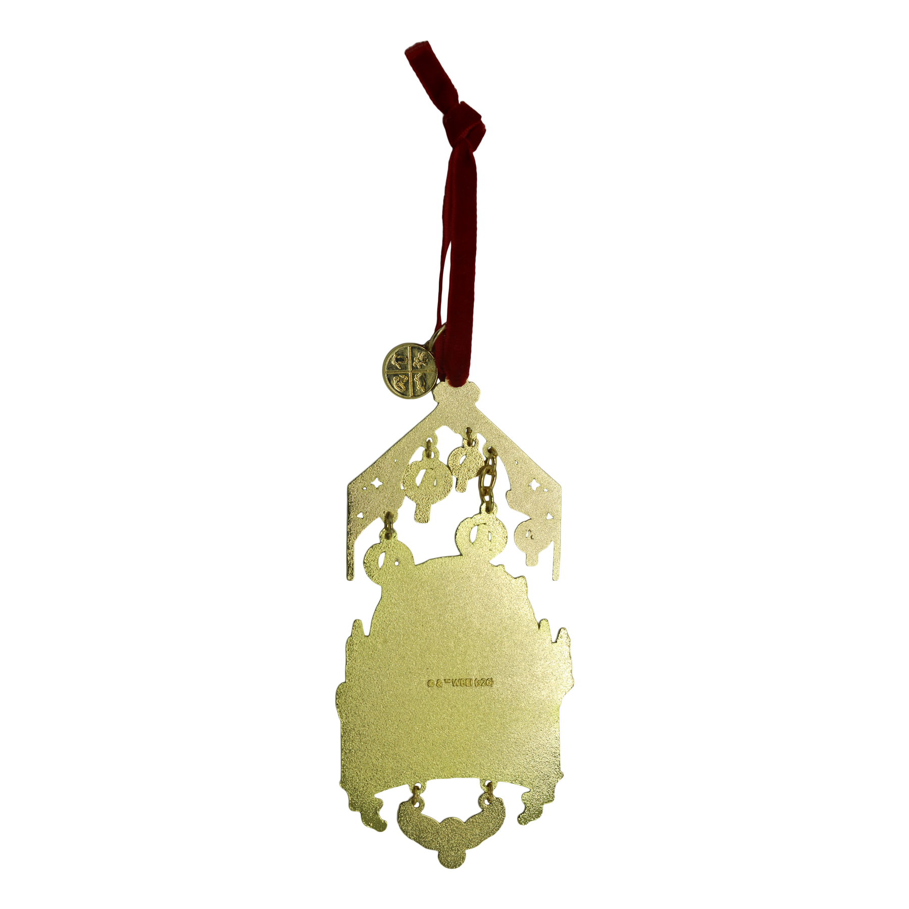 Hogwarts Christmas Metal Decoration