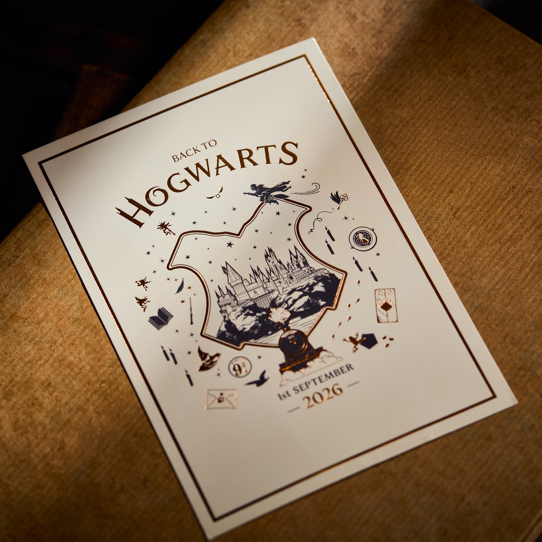 Back to Hogwarts 2026 Postcard