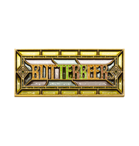 Butterbeer Stained Glass Pin