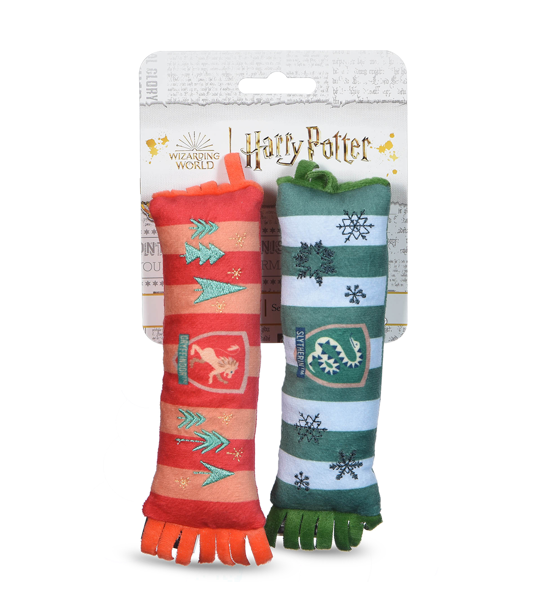 Harry Potter Christmas Scarf Dog Toy Set