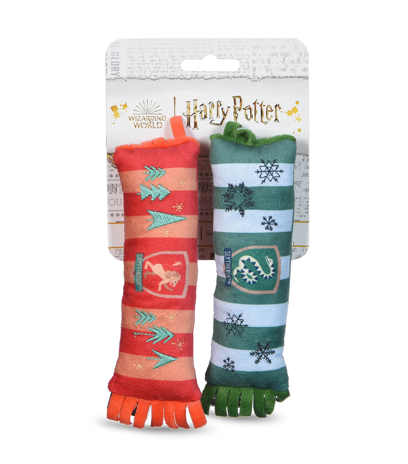 Harry Potter Christmas Scarf Dog Toy Set