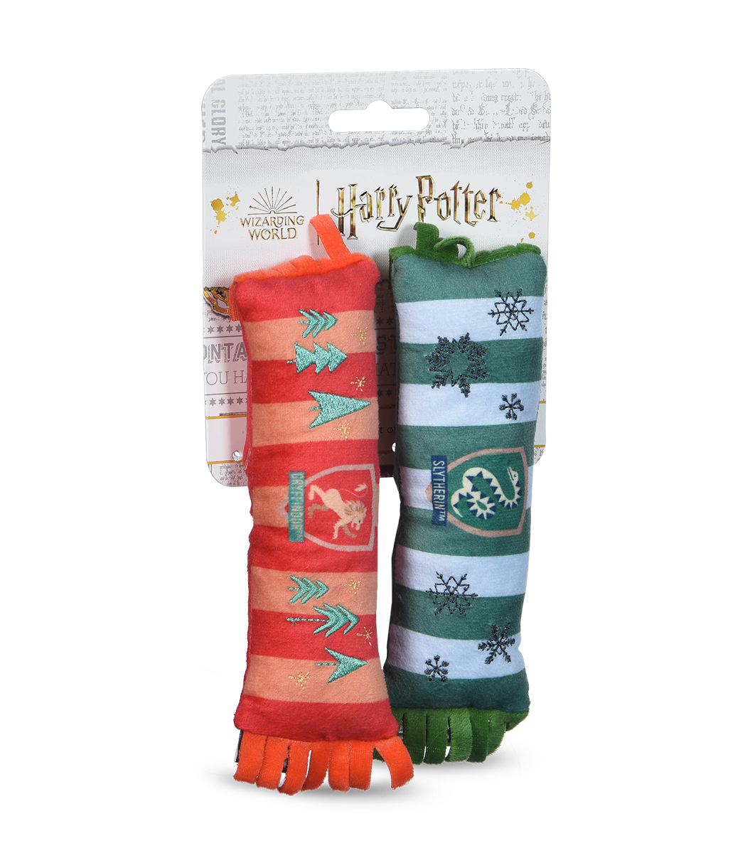 Harry Potter Christmas Scarf Dog Toy Set