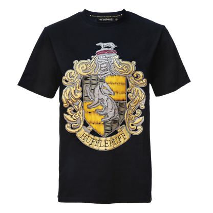 Hufflepuff Embroidery Print T-Shirt