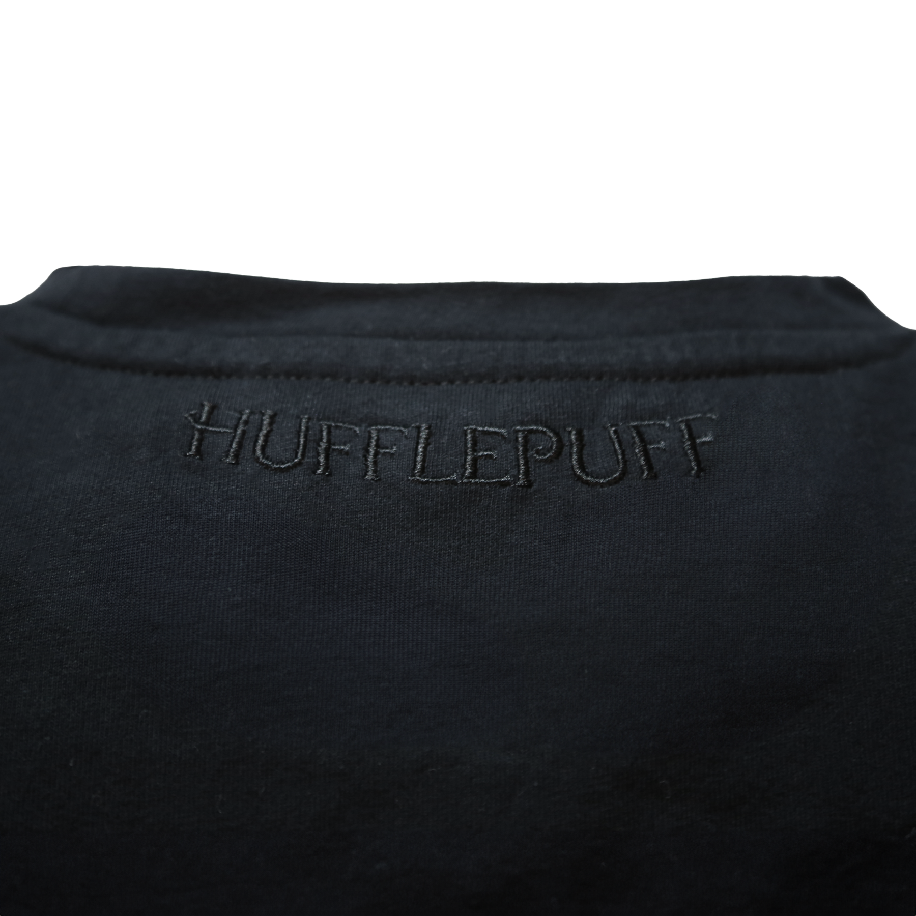 Harry Potter T-Shirt Donna Hufflepuff - Maglia Larga Carbone, Ufficiale EMP, Maniche Arrotolabili