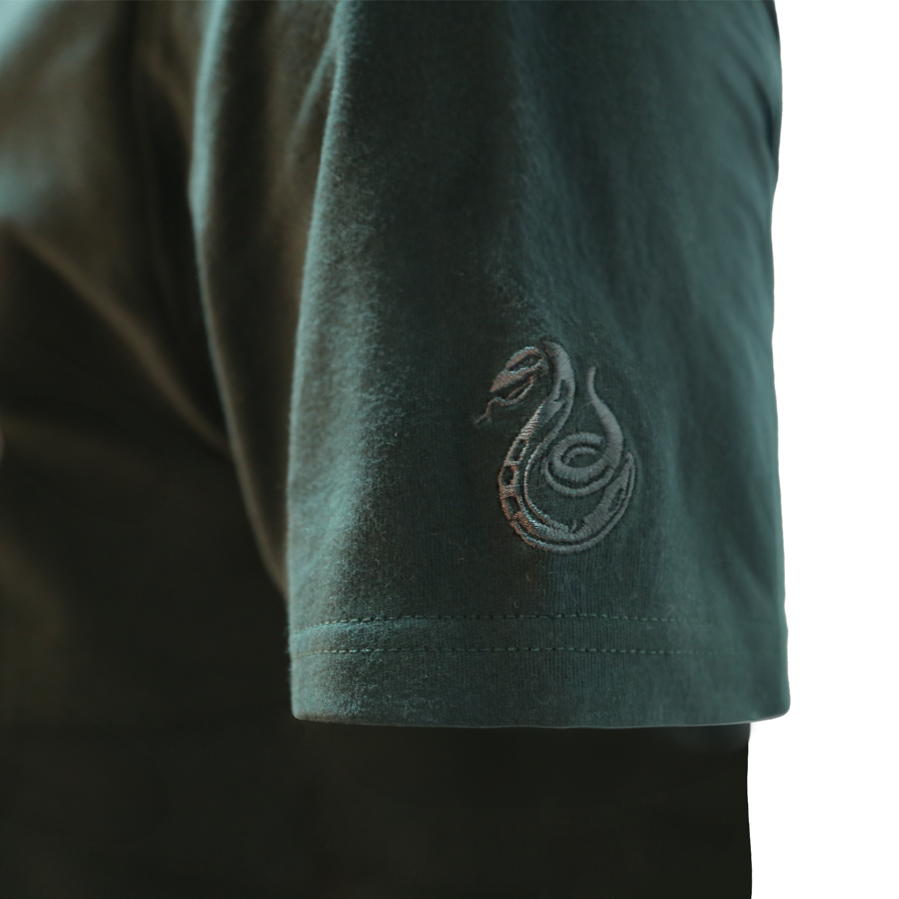 Slytherin Embroidery Print T-Shirt