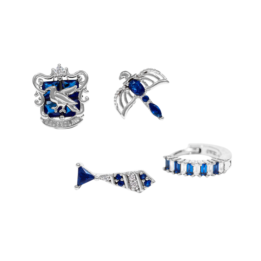Girls Crew Ravenclaw House Earring Set