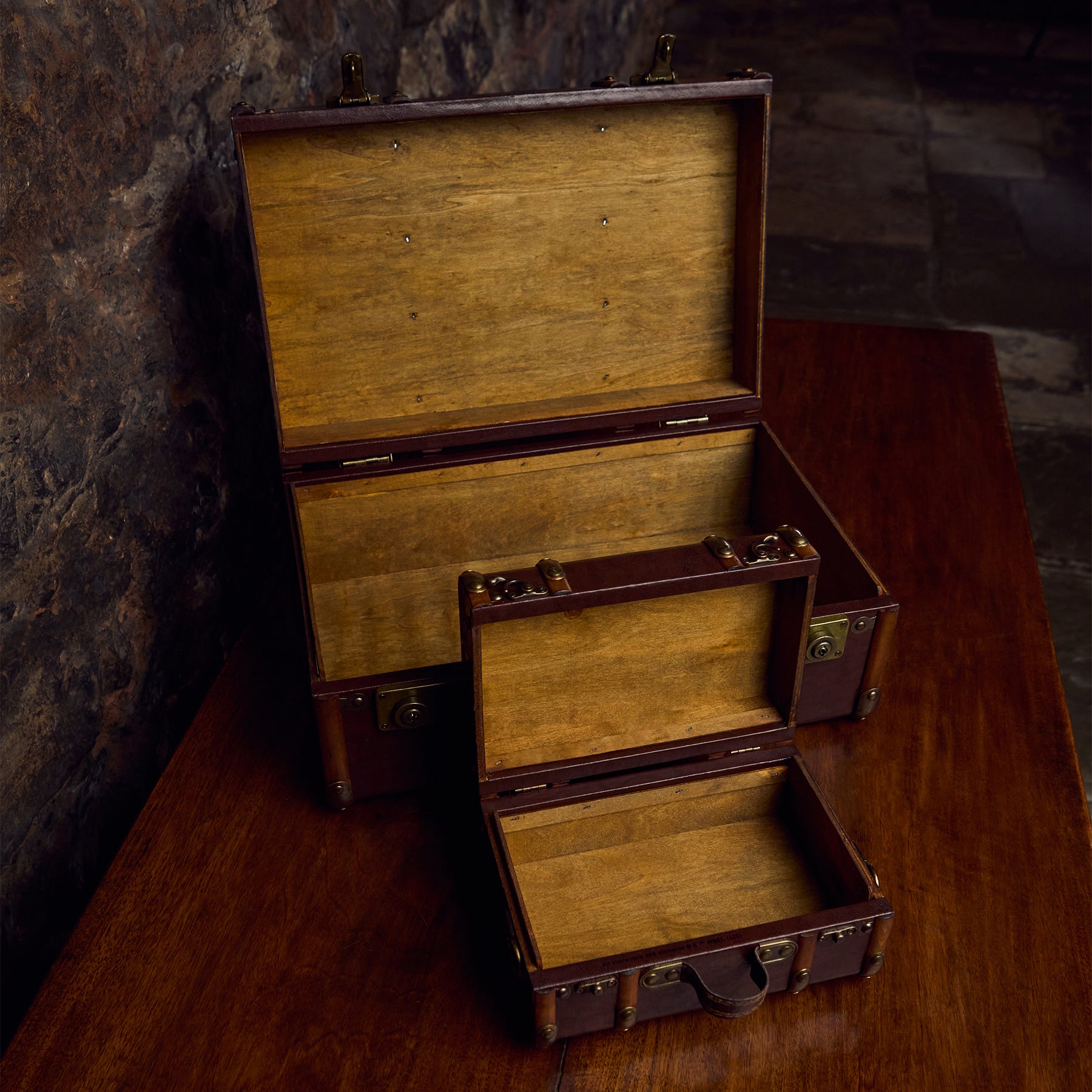 Mini Hogwarts School Trunk Replica