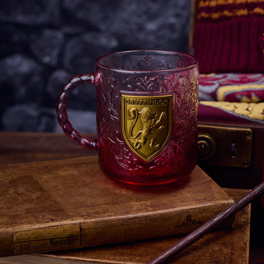 House Mascot Gryffindor Glass Mug