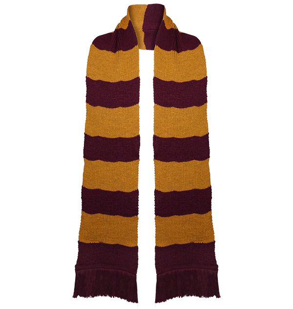 Gryffindor Wide Stripe Scarf from Lochaven